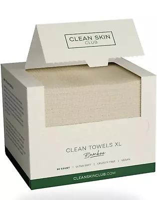 XL Bamboo Clean Towels For Disposable Face Use Clean Skin Club's Award-Winning • $14.99