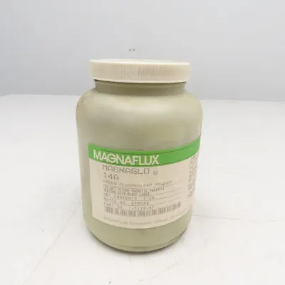 Magnaflux Magnaglo 14A 1 Lb. Green Wet Method Fluorescent Magnetic Particles • $169.99