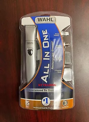 WAHL All-in-One BODY GROOMING NOSE EAR HAIR BEARD Rechargeable Precision Trimmer • $40.75