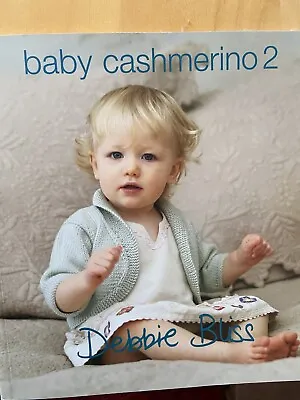 🧶 Debbie Bliss Baby Cashmerino Book 2 Knitting Patterns Sweaters Etc Toddlers • £15