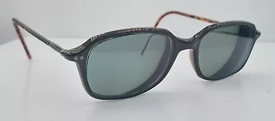 Vintage Giorgio Armani 2006 344 Brown Tortoise Oval Sunglasses Italy FRAMES ONLY • $68