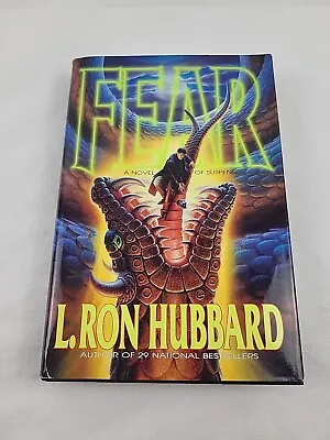 L. Ron Hubbard Fear Hardcover Book Novel Bridge Publications EUC! • $4.99