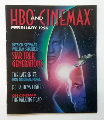  The Hbo Cable Tv Guide  Vintage Booklet Magazine  Star Trek  • $10.99