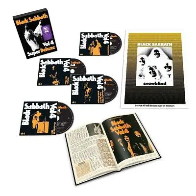 Black Sabbath - Vol.4 (Deluxe Ed (2021) 4 CD+ Book E Gadgets • $153.79