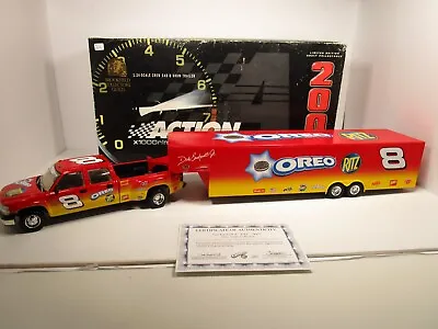 $139.99 • Buy Brookfield 1/24 By Action Dale Earnhardt Jr. #8 Oreo Chevy Hauler Set *vhtf*