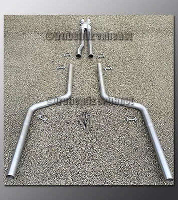 11-16 Dodge Charger V8 Mandrel Bent Dual Exhaust By TruBendz - 2.5  Aluminized • $252