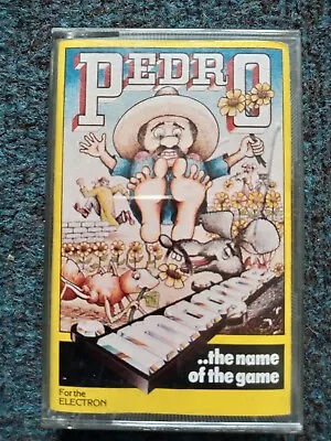 Pedro Cassette Tape By Imagine For The Acorn Electron • £3