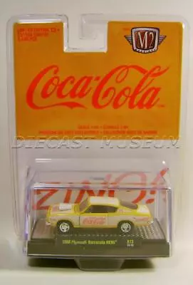 $15.95 • Buy 1968 '68 Plymouth Barracuda Hemi A13 Coca-cola Coke M2 Machines Diecast 2022