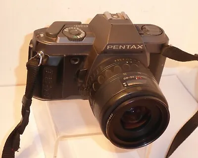 PENTAX P30T FILM SLR + SMC PENTAX - F 35 - 80mm ZOOM LENS  ALL WORKING  (707) • £54.95