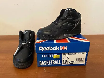 90s Reebok The Boulevard Boys Basketball 74-8145 Size 10.5 Children • $39.99