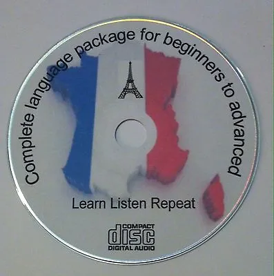 Learn To Speak French Audio CD - Intermediate French Language Course FREE P&P • £2.49