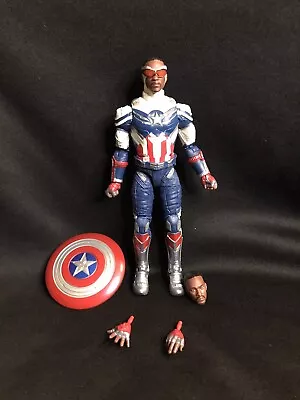 Marvel Legends Captain America Sam Wilson Falcon Action Figure • $19