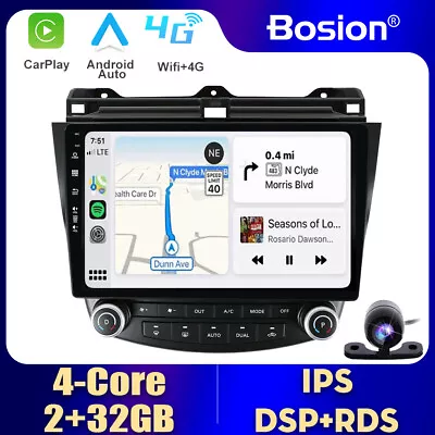 For Honda Accord/Euro 2003-2007 Navigation Car Stereo GPS Radio Android 12.0 DAB • $287.99