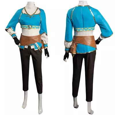 The Legend Of Zelda Cosplay Costume Halloween Carnival Party Suit Coat+Gloves • $101.09