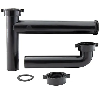 RV Kitchen Sink Drain Assembly 1-1/2  Continuous Waste Kit For Double Bowl Sinks • $14.95