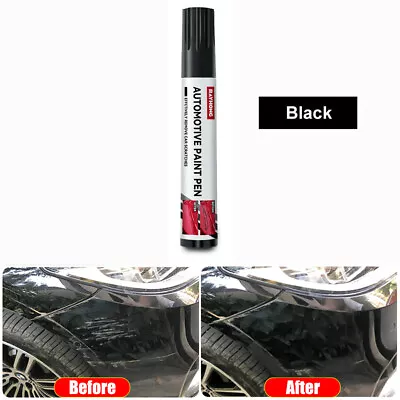 $4.13 • Buy Black Car Clear Scratch Remover Touch Up Pens Auto Paint Repair Pen Brush DIY