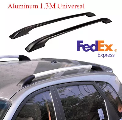 1.3M Black Decorative Roof Rack Car Luggage Rack For SUV Pickup Truck Universal • $42.29