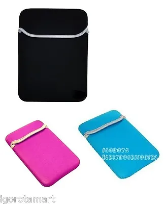 Tablet Pouch Sleeve Case For 13 13.2 13.5 Inch Neoprene Laptop IPad Netbook UK • £4.45