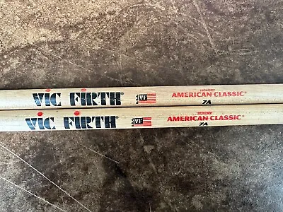 Vic Firth American Classic 7A Drumsticks Playing Drums 1Pair • $15