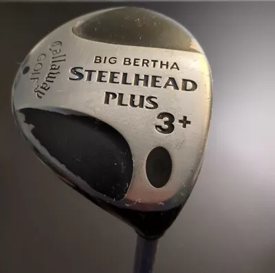 Callaway Big Bertha Steelhead Plus 3+ Wood RH Steelhead Fairway  • $24.99