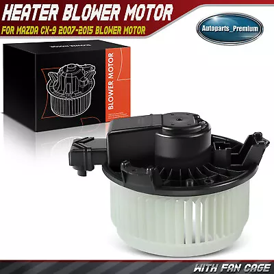 HVAC A/C Heater Blower Motor With Fan Cage For Mazda CX-9 2007-2015 TD1161B10 • $38.79