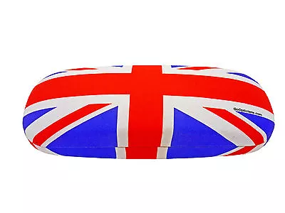 Fashionable GoOpticians Union Jack Hard Glasses Case For Reading Spectacles • £9.99