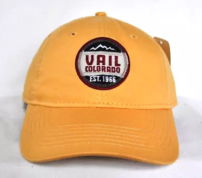 *VAIL RESORT* Colorado Skiing Snowboarding Ball Cap Hat *OURAY 51001 Epic Fit* • $14.95