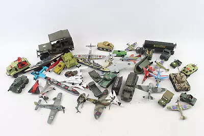 Military Diecast Inc Matchbox Tanks Planes Boats Jets Models Toys Job Lot • £2.95