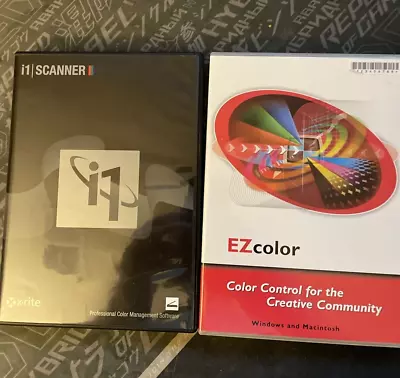 X-Rite I1 Scanner  And EZcolor Software For Epson Scanner And Color Standards • $69.97