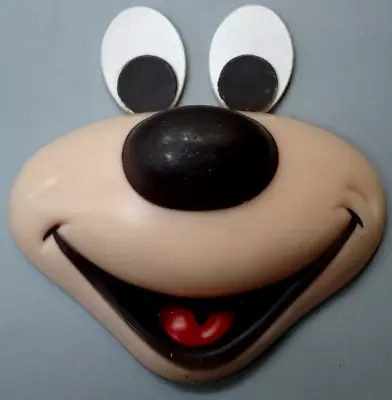 70s Era Wilton Hard Plastic Mickey Mouse Face For Cake Decorating WD Productions • $8.99