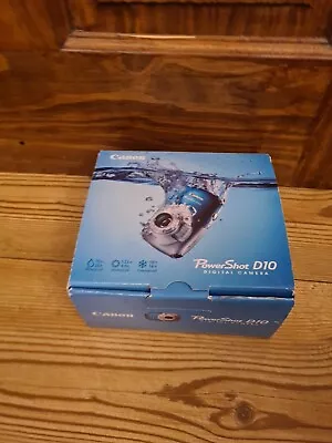 £59.95 • Buy Canon PowerShot D10 Underwater Digital Camera - Boxed