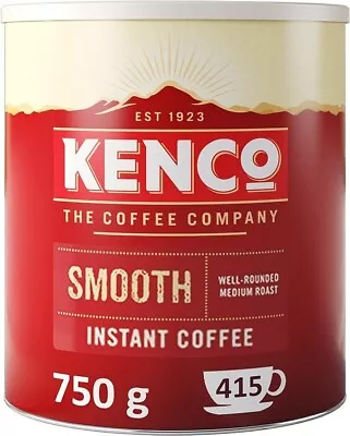 Kenco Really Smooth Coffee 750g Freeze Dried Coffee 415 Servings • £26.83