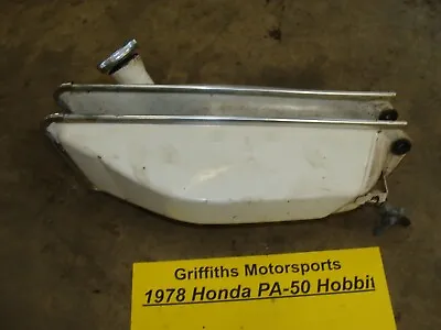 1978 HONDA PA50 I M Hobbit Scooter Moped Oem Original Gas Fuel Tank Cap Petcock • $269