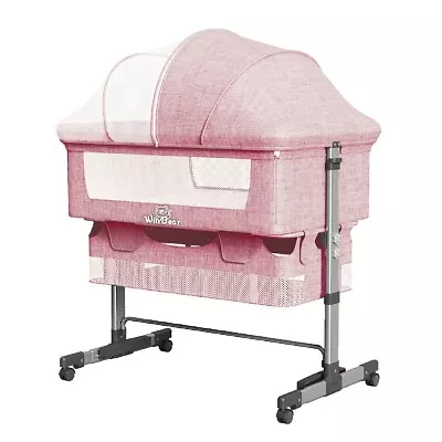 Baby Bassinet Crib Cot Sleeping Sleeper Bedside Cradle Bed Infant Portable New • $149.99