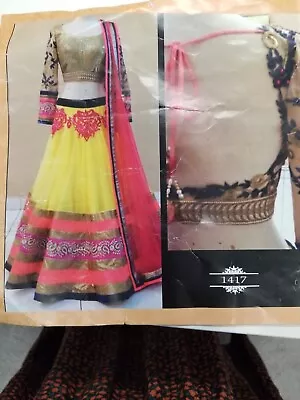 Bollywood Party Lehenga Choli Indian Designer Lehnga Wear Wedding Ethnic DC-C • $40