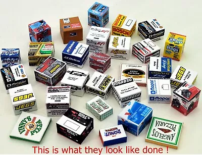 1:18 Scale 1/18 Scale Shop Boxes ASSORTMENT! For  Work Shop Diorama  • $13.95