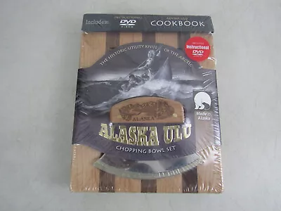 ALASKA USA ULU CHOPPING BOWL SET  DVD + COOKBOOK New Sealed • $22.21