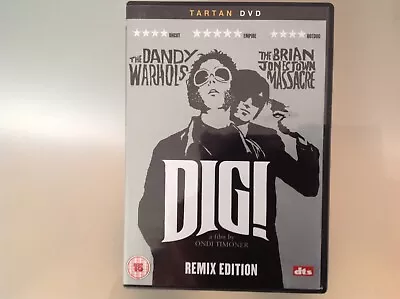 Dig! Dvd - Remix Edition - The Dandy Warhols / The Brian Jonestown Massacre - Vg • £6.89