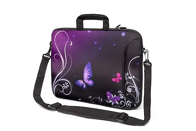 15 - 15.6  Inch Tablet Laptop Notebook MacBook Case Bag With Handle And Strap  • £16.99