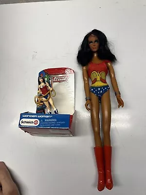 Vintage Mego Wonder Woman 1976 12 Inch + BONUS Schleich Wonder Woman • $120