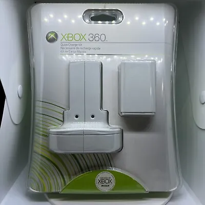 $55 • Buy SEALED Official Microsoft XBOX 360 Quick Charge Kit Recharge In A Flash NEW🎇