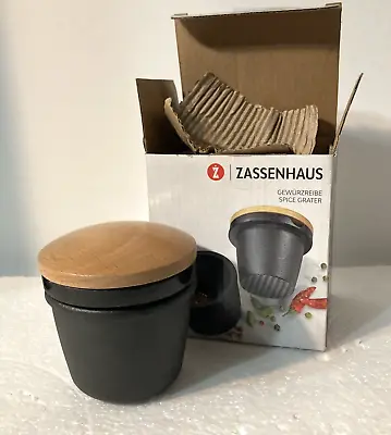 Zassenhaus Cast Iron Spice Grinder Set With Beech Wood Lid Spice And Herb 3  • $35