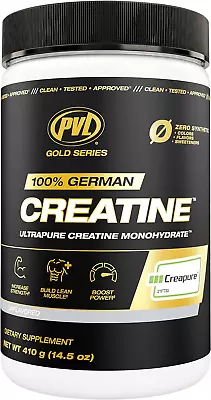 PVL PURE VITA LABS 100% GERMAN CREATINE WITH CREAPURE 82 Servings Unflavored • $29.99