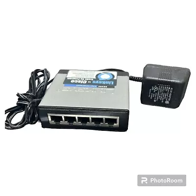 Linksys SD205 5-Port 10/100 Ethernet Wired Network Switch Internet • $0.01