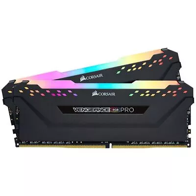 Corsair Vengeance RGB Pro 16GB (2 X 8GB) 288-pin DIMM DDR4 3600 MHz CL18 RGB LED • £68.71