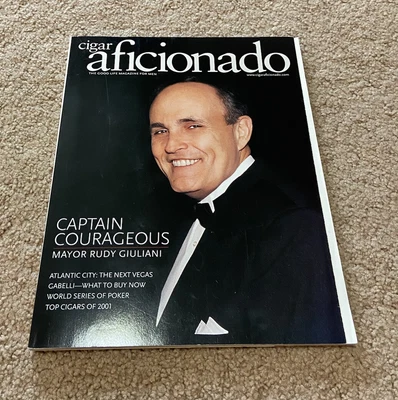$5.50 • Buy Cigar Aficionado The Good Life Magazine For Men Dec. 2000-Rudy Giuliani