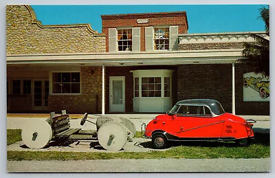 Vintage Postcard Car 1953 Messerschmidt Flint Stone Chrome ~13105 • $2.15