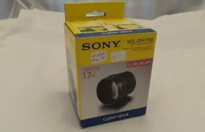 Boxed Sony VCL-DH1758 Tele Conversion Lens For DSC-H1/H2/H5 Digital Cameras • $249.99