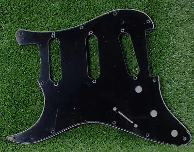 Pickguard For Lefty 64 Strat For Left Handed USA Fender - Black 3 Ply • $21.45