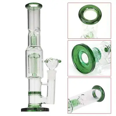 £22.09 • Buy Psycho 27cm Hookah Water Glass Bong Shisha Tobacco Smoking Pipes Smoke Bottle